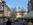 Offenburg: Lindenplatz mit Blick auf das Technische Rathaus und die Dreifaltigkeitskirche